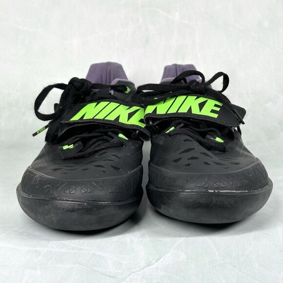 Nike Shoes Zoom SD Anthracite Fierce Green Track and Field 685135-035 Men's 13 - Picture 2 of 14